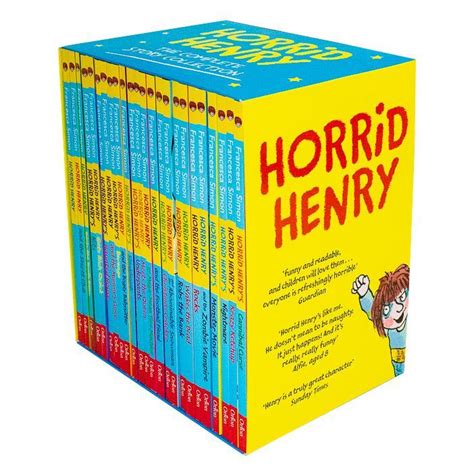 Horrid Henry The Complete Story Collection 24 Books Box Set - Ages 7-9 ...