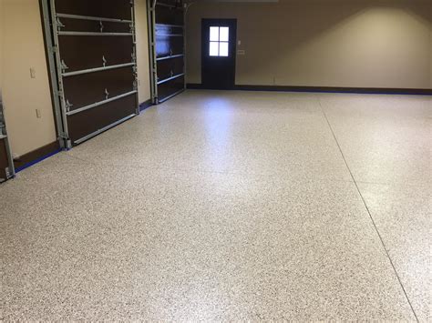 Epoxy Vinyl Chip Garage Floor- Springfield, MA - Diamond Kote ...