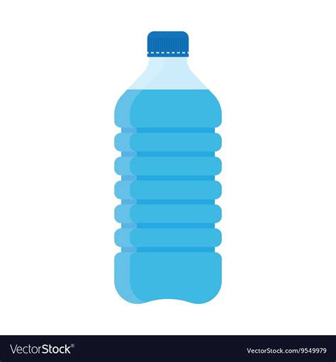 Bottle of water Royalty Free Vector Image - VectorStock