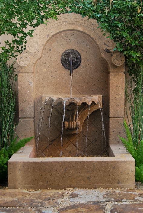 20++ Outdoor Wall Water Fountains | KIDDONAMES