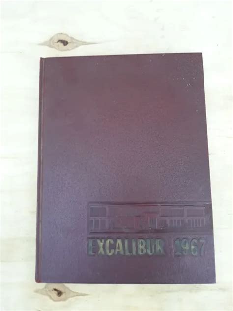 VINTAGE 1967 CROWN point HIGH SCHOOL Yearbook Indiana Excalibur LT £25. ...