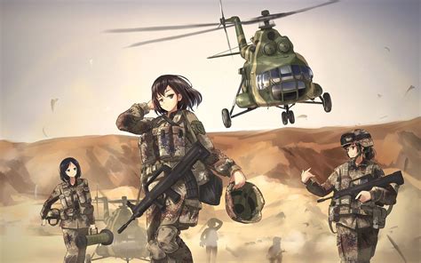 Military Anime Wallpapers - Top Free Military Anime Backgrounds ...