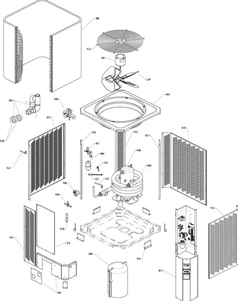 Rheem Classic Heat Pump Pool Heaters Parts List 9100.21(130A)