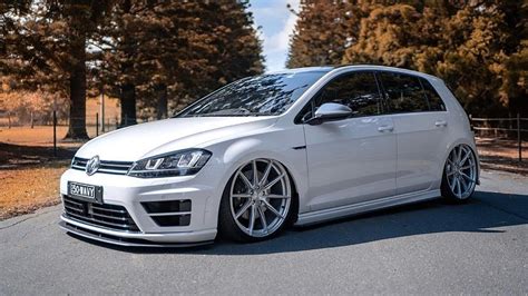 VW GOLF 7R Loud Bagged Tuning Project 🔧 - YouTube