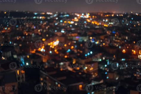 City night from top view. 11338232 Stock Photo at Vecteezy