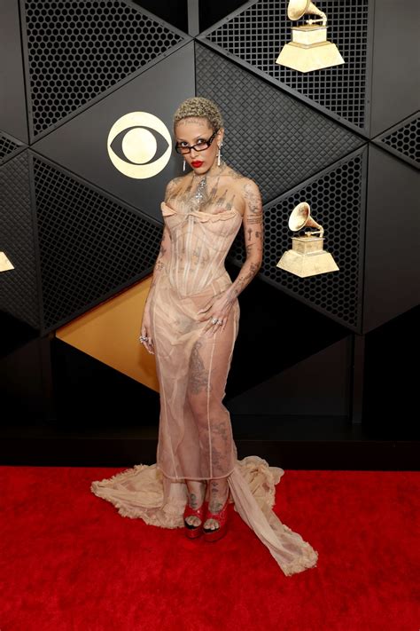 Doja Cat Frees the Nipple on the 2024 Grammys