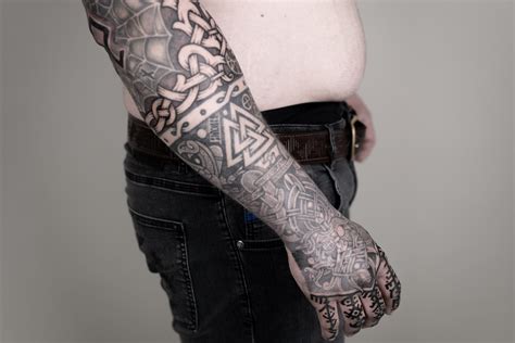 Viking Sleeve - Nordic ornament - Pradd Tattoo