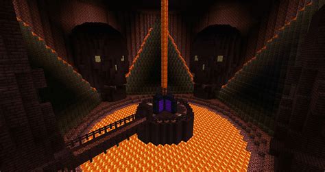 Seriously creepy nether portal room someone just built on our server ...