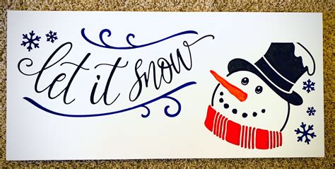 Let It Snow Sign – Tobolewski Woodcrafts