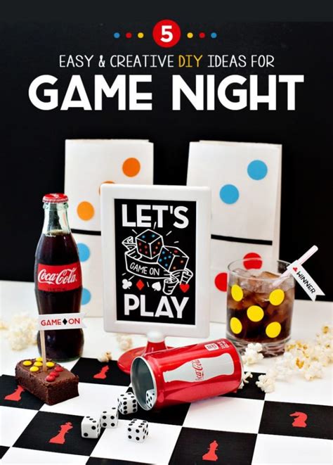 GAME ON! 5 Easy & Creative Ideas for Game Night // Hostess with the ...