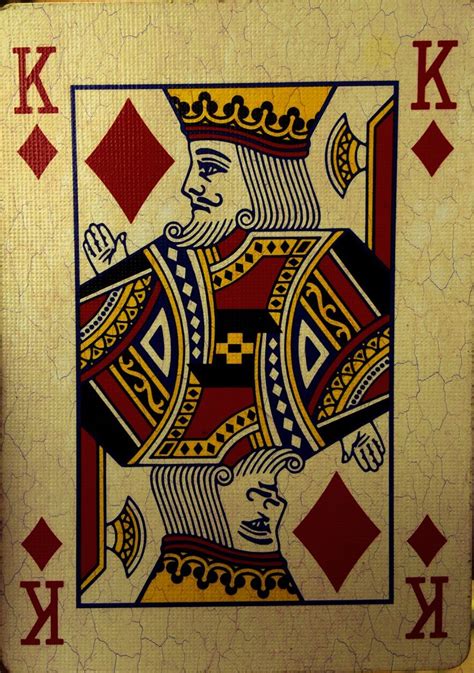 King of Diamonds | King card, Card drawing, Sketch tattoo design