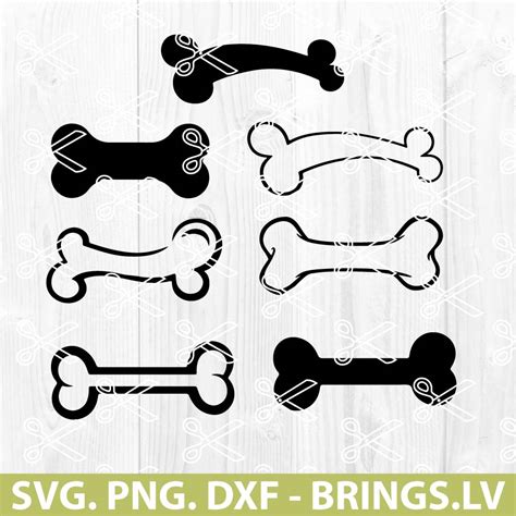 Dog Bone SVG, Bone SVG, Dog SVG, PNG, DXF, EPS, Cut files for Cricut ...