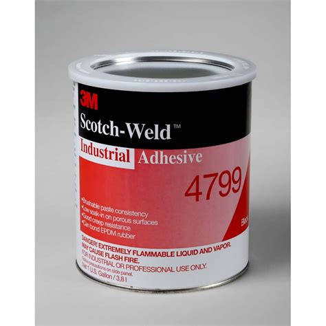 3M Industrial Adhesive 4799 Black, 5 Ounce - Walmart.com - Walmart.com