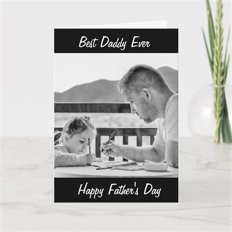 Personalized Photo Father's Day Card | Zazzle