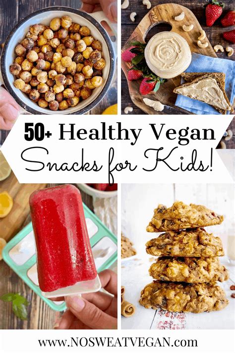 Healthy Vegan Snacks for Kids – No Sweat Vegan