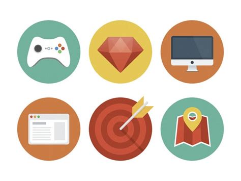 Beautiful Examples of Flat Icons Design - Designmodo