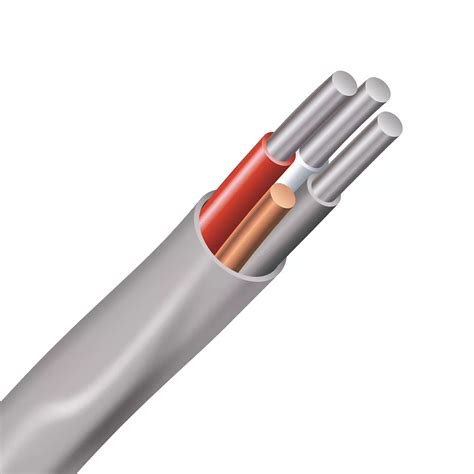 Southwire Electrical Cable Aluminum Electrical Wire Gauge 6/3 - Romex ...