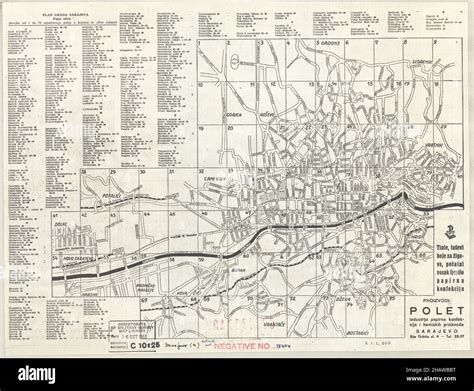 Sarajevo Map, Map of Sarajevo, Sarajevo Plan, Sarajevo Print, Sarajevo ...