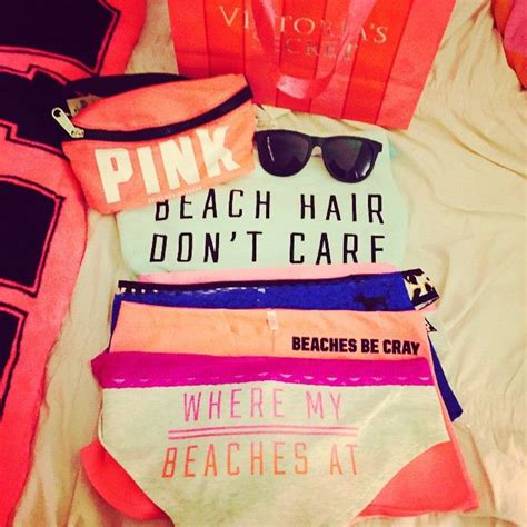 PINK HAUL (: Picked up the 5 for 27 underwear (the new spring break ...