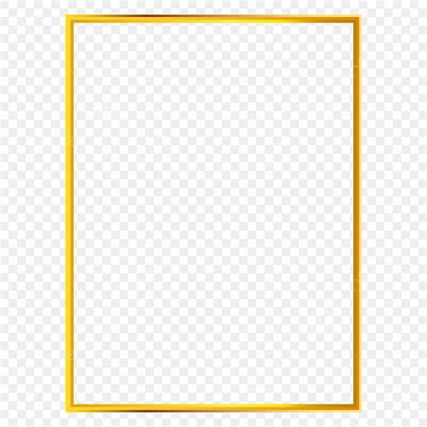 Gold Frame Border Vector Art PNG, Classic Gold Border Frame, Modern ...