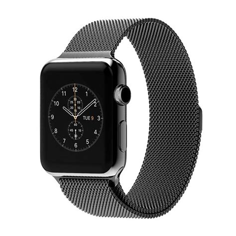 Milanese Mesh Stainless Steel Loop Strap for Apple iWatch | StrapsCo