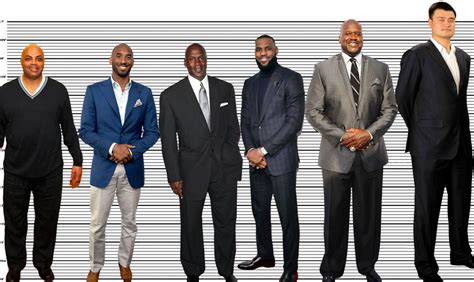 LeBron James Height - Photographic Height Comparison - Brie