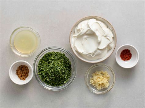 Yogurt Mint Sauce Recipe