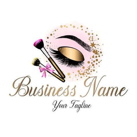 Logo design custom logo design logo beauty lash logo | Etsy | Makeup ...