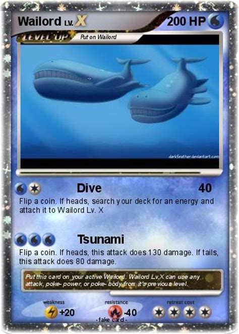 Pokémon Wailord 255 255 - Dive - My Pokemon Card