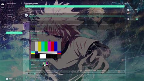 Theme Killua HxH Hanter v.3 for Discord download on VSThemes.org