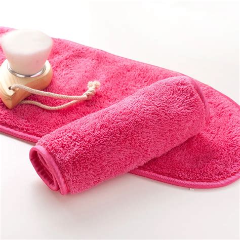 Reusable Microfiber Facial Cloth Face Towel Natural Antibacterial ...