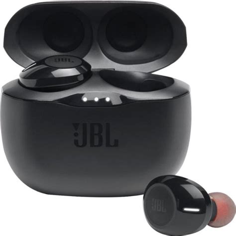 JBL TUNE125TWS True Wireless In- ear Headphones Black JBLT125TWSBLKAM ...