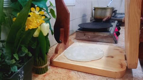 Make A Perfect Round Roti Maker Machine || DIY Wooden Roti Machine # ...