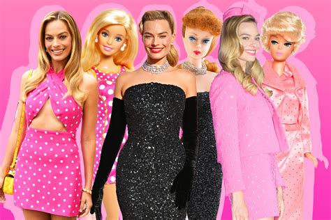 Margot Robbie's Press Tour Looks Were Inspired By Barbies - ReportWire