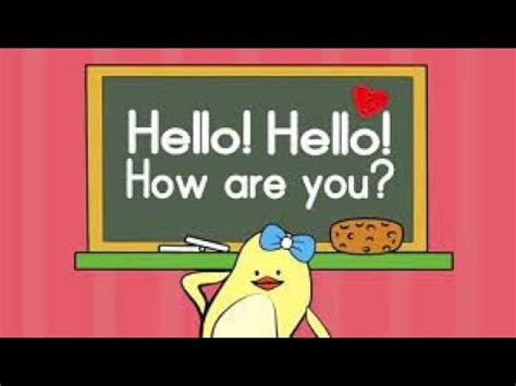 #hello song for kids greeting song for #kids the singing walrus Chords ...