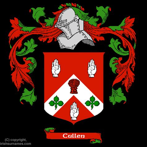 Cullen Coat of Arms, Family Crest - Free Image to View - Cullen Name ...