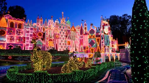 It's a Small World - Holiday Lighting & Decorations | Disneyland Resort