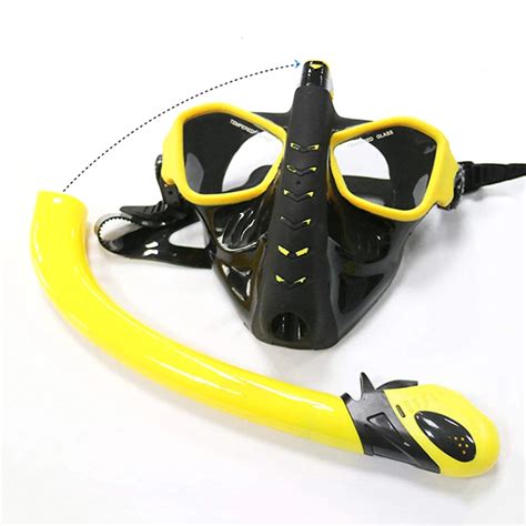 Safe Anti fog Dry Diving Mask Anti Leak Easy Breathing Equipment ...