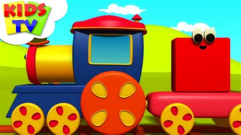 Shapes Train | Bob The Train | Learning Videos For Babies | Cartoon ...