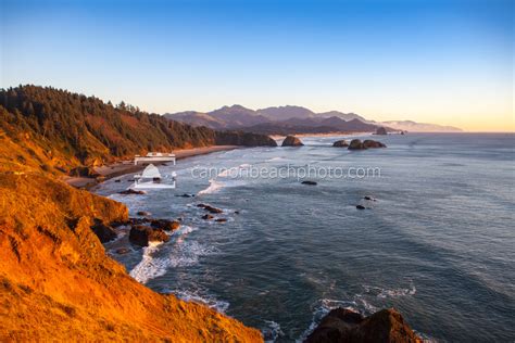 Sunset at Ecola State Park - Cannon Beach Photo