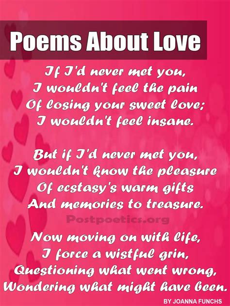 Sweet Romantic Love Poems For Her / Him From The Heart