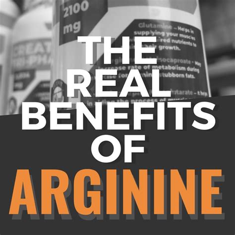 🔸 THE REAL BENEFITS OF ARGININE 🔸 - ️ Bodybuilders are notorious for ...