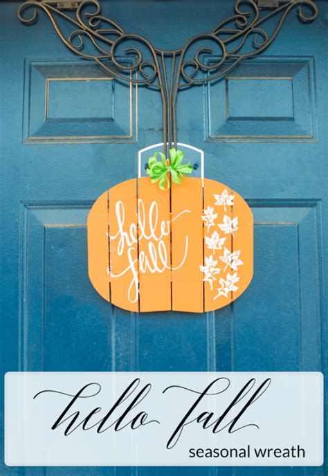 Hello Fall Wreath - Simply Made Fun