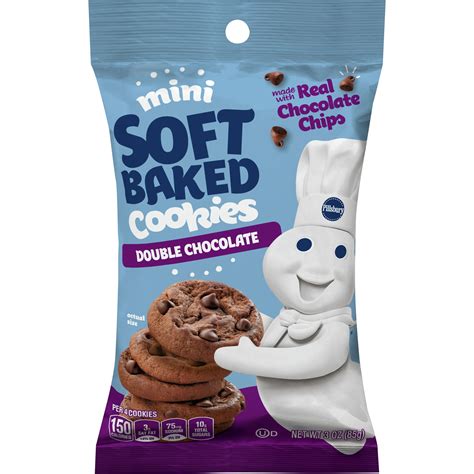 Pillsbury Soft Baked Mini Cookies: Chocolate Chip Double, 45% OFF