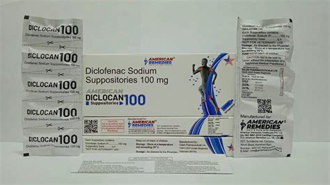 Diclofenac 100mg Suppositories at Rs 255/box | JARIPATKA | Nagpur | ID ...