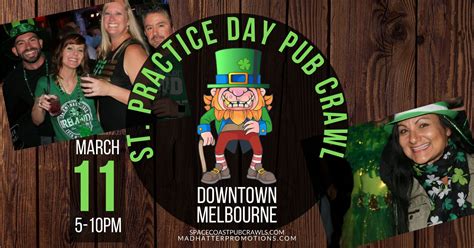 7th Annual St. Practice Day Irish Pub Crawl - Downtown Melbourne