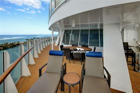 Harmony of the Seas Aqua Theater Suite - 2 Bedroom Stateroom Details