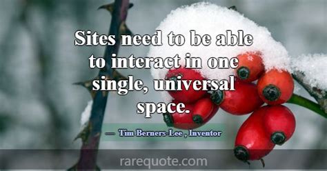 Tim Berners-Lee Quotes - RareQuote