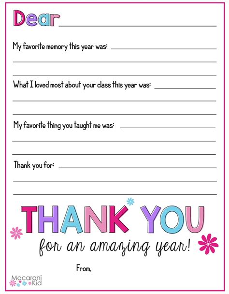 Celebrate Teacher Appreciation Week with these Free Printables ...