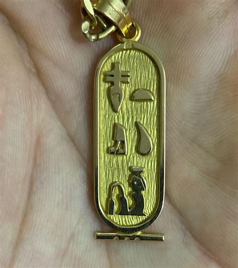 What does this necklace mean. : r/EgyptianHieroglyphs